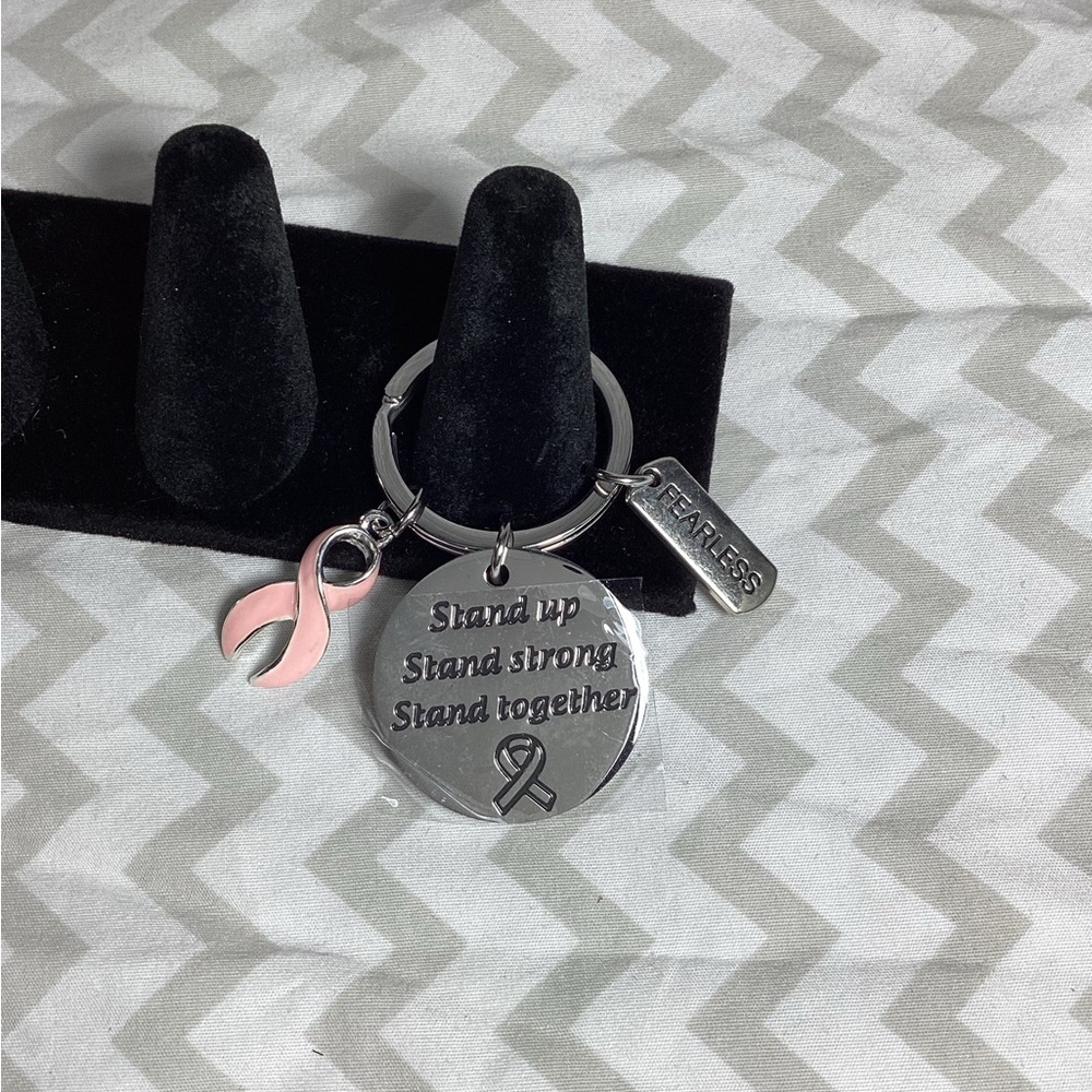 Breast Cancer Keychain